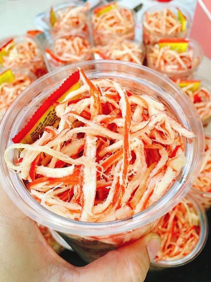 Mực Sợi Hấp Dừa