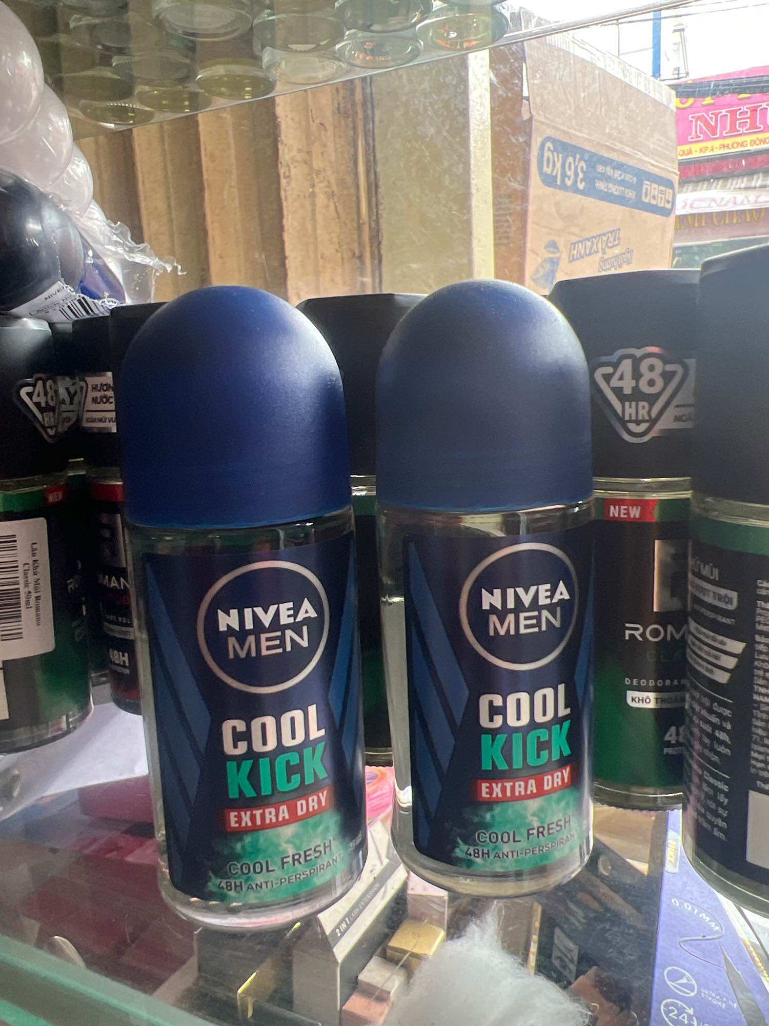 Lăn Ngăn Mùi NIVEA MEN Cool Kick Mát Lạnh - Thơm Năng Động (50 ml) 82886