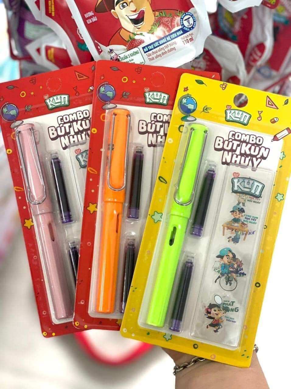 Combo bút kun như ý màu mực tím