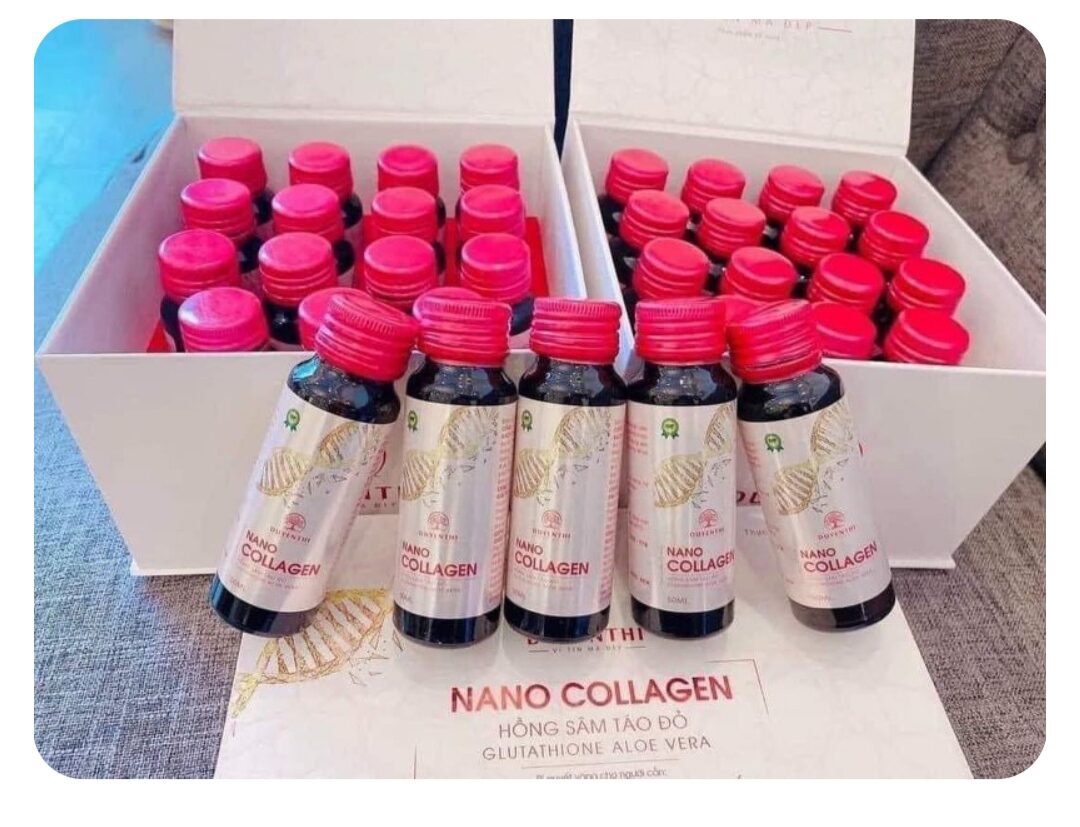 Nano Collagen Hồng Sâm Táo Đỏ