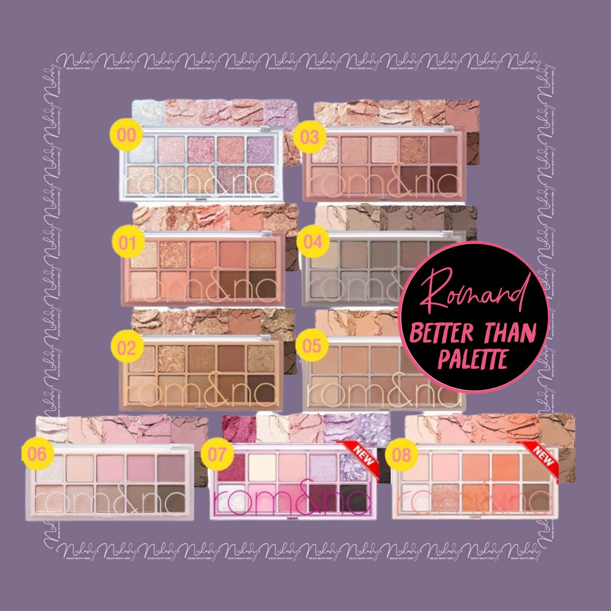 Bảng mắt Romand Better Than Palette