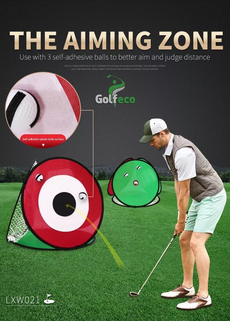 LƯỚI TẬP CHIP GOLF 3 MẶT – PGM LXW021 MULTI-FACETED CHIP NET MULTI-TARGET PRACTICE