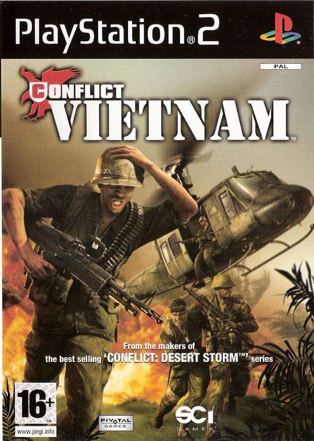 đĩa game ps2 conflict vietnam