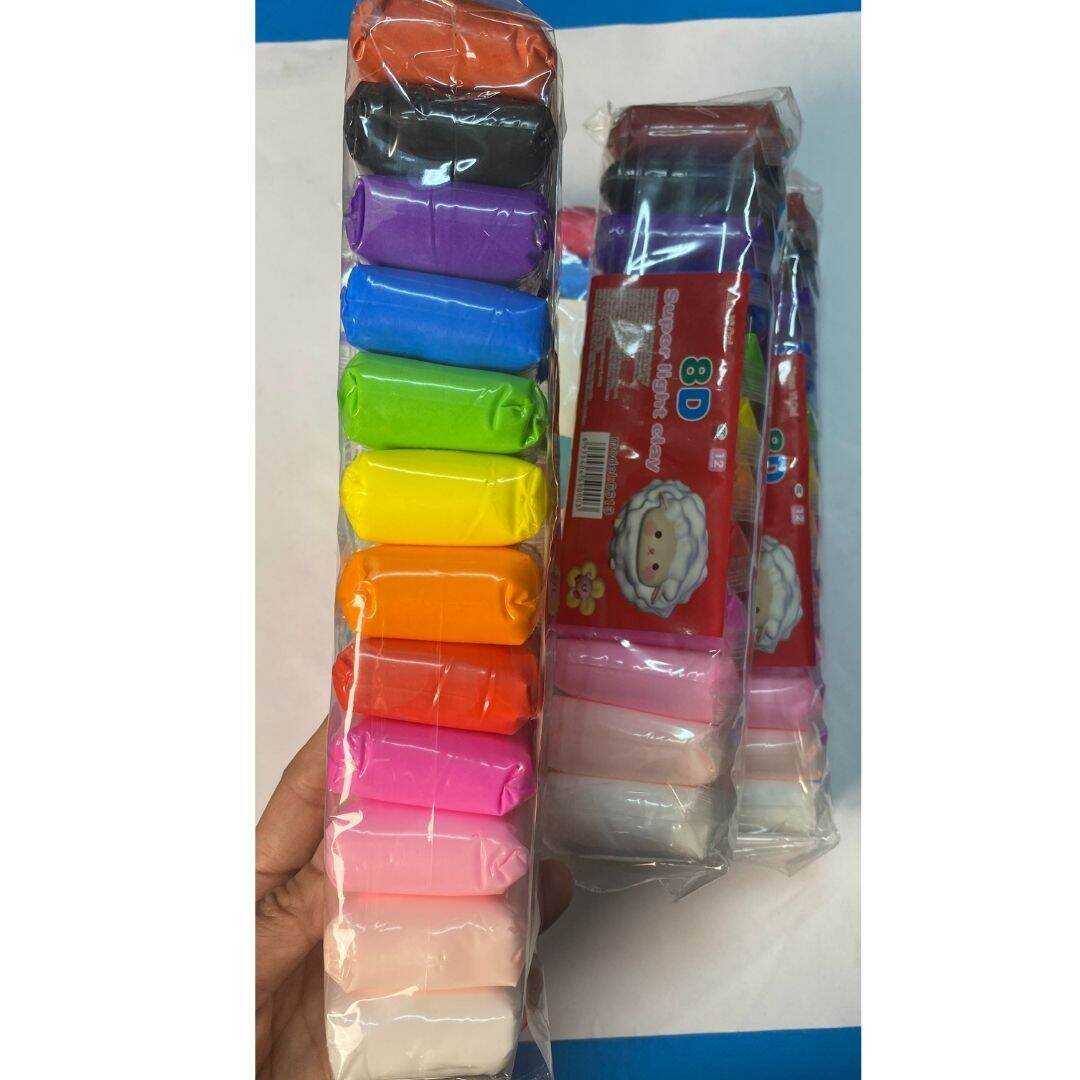 ĐẤT SÉT TỰ KHÔ 12-24-36 MÀU