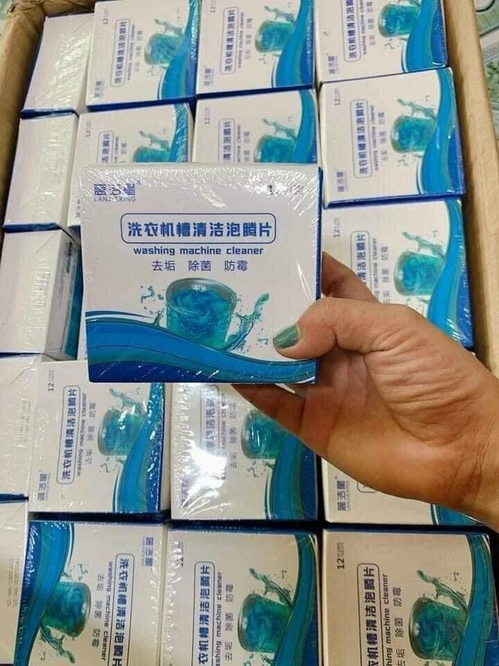 Hộp viên tẩy lồng máy giặt