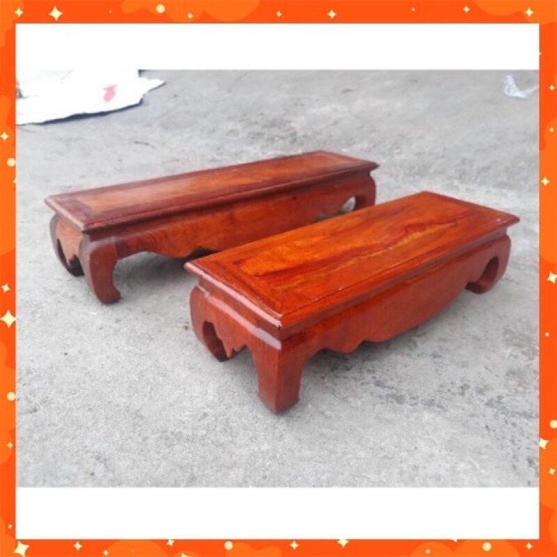 Đế kê khung ảnh thờ bằng gỗ hương
