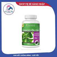 Date mới Viên Uống Ginkgo Biloba 120mg Trunature Mỹ 340 Viên Bổ Não Tăng Trí Nhớ I Ginkgo Biloba Trunature 120 mg- hãng Mỹ chính hãng
