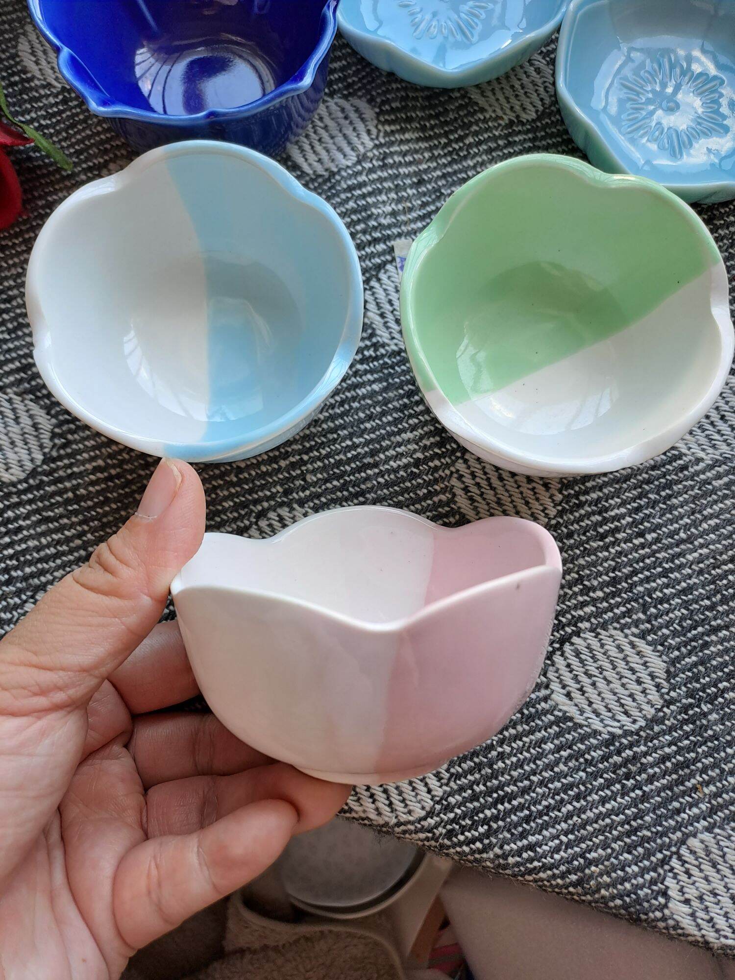 Chén chấm kiểu Nhật đẹp độc lạ Gốm sứ nhật 2hand