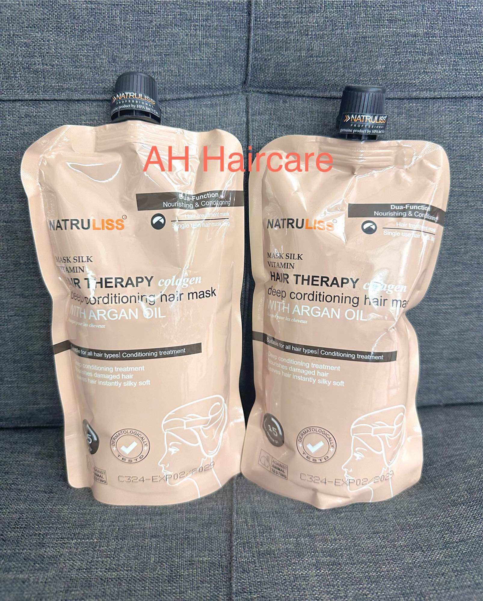 Hấp dầu ủ tóc Collagen Natruliss Vitamin Mask Silk men sống Siêu Mềm Mượt 500ml chính hãng!!!