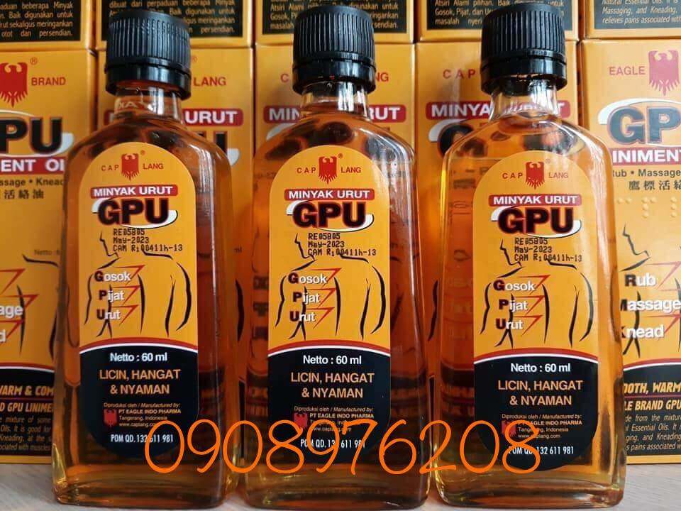 Dầu nóng xoa bóp GPU Indonesia