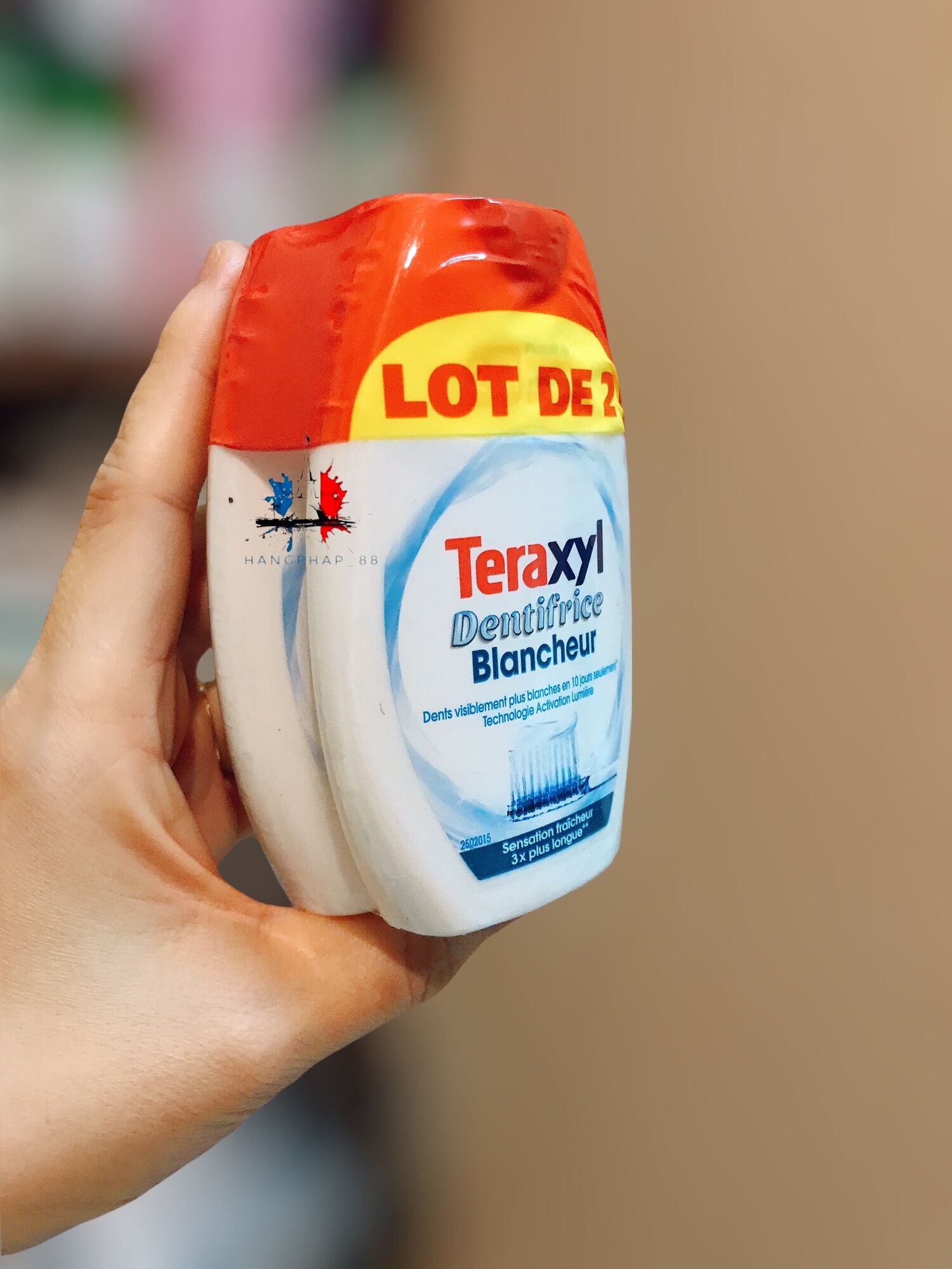 Kem đánh răng Teraxyl Pháp mẫu mới