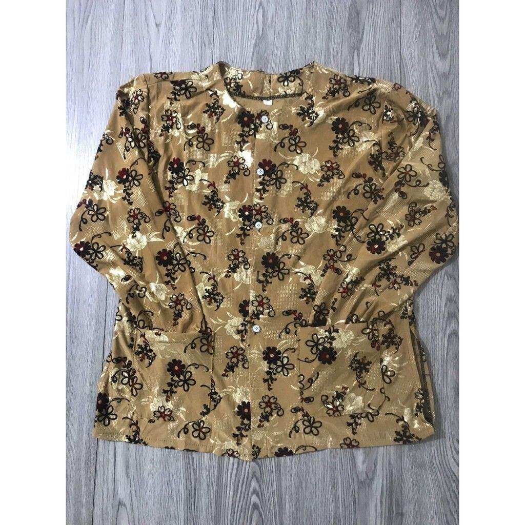 Áo ép nhung bà già