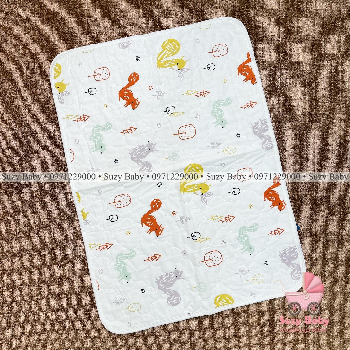 LÓT CHỐNG THẤM 5 LỚP SỢI TRE MUSLIN