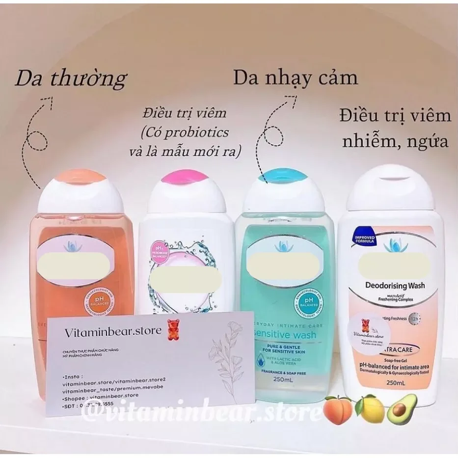 [Vitaminbear] Fem fresh Dung dịch chính hãng