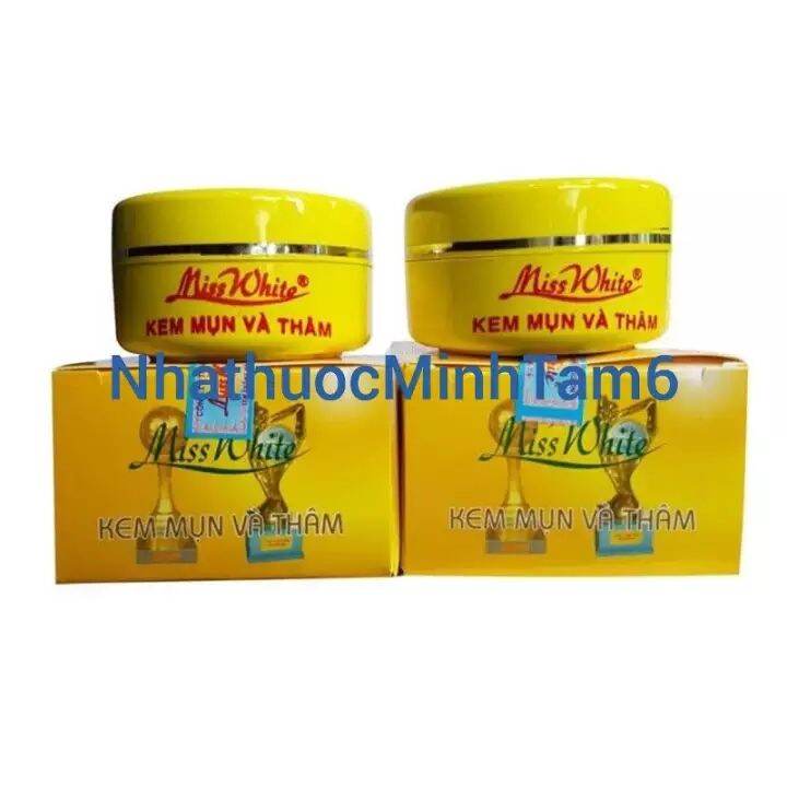 [HCM]Miss White - Kem Mụn Và Thâm 12g