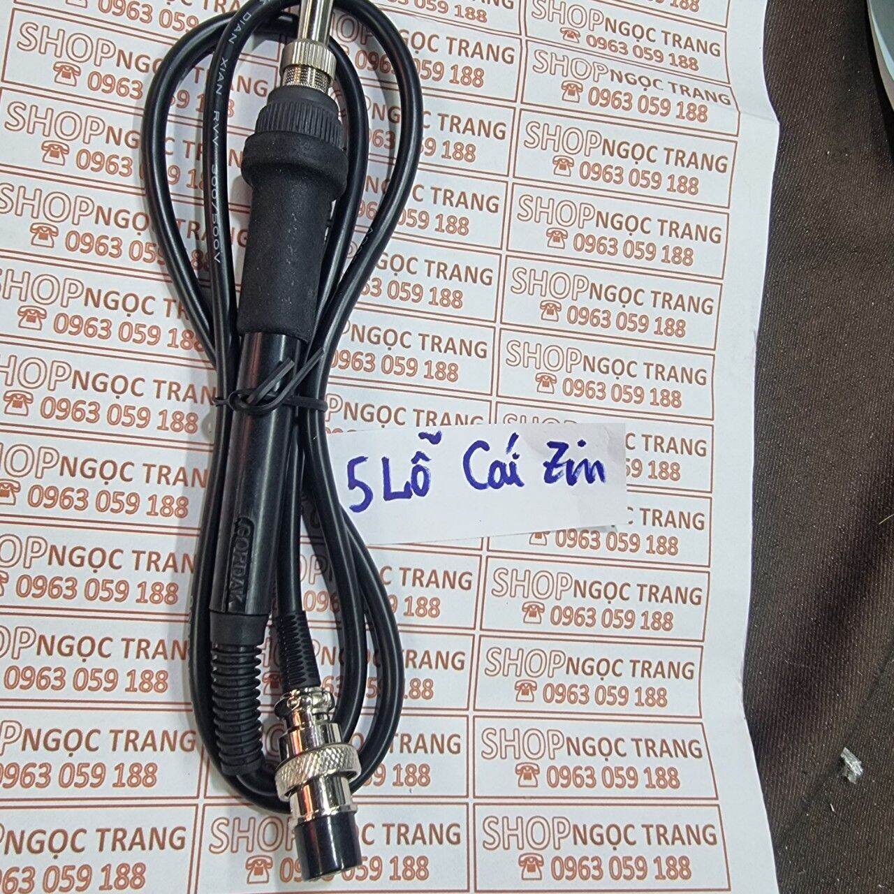 Tay Hàn 5 Lỗ Cái Zin Cho Máy Hàn