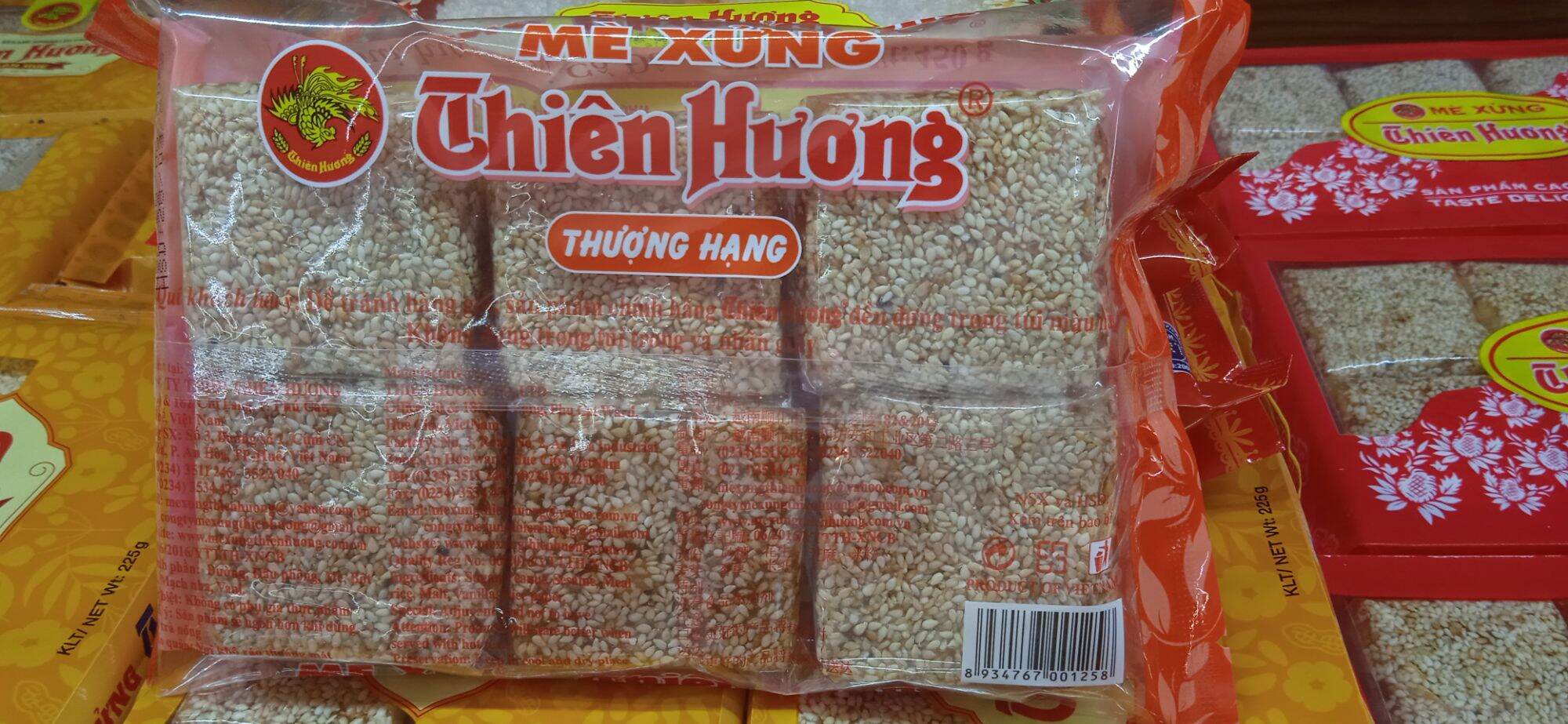 ( Chính hãng ) Mè xửng dẻo túi 450g