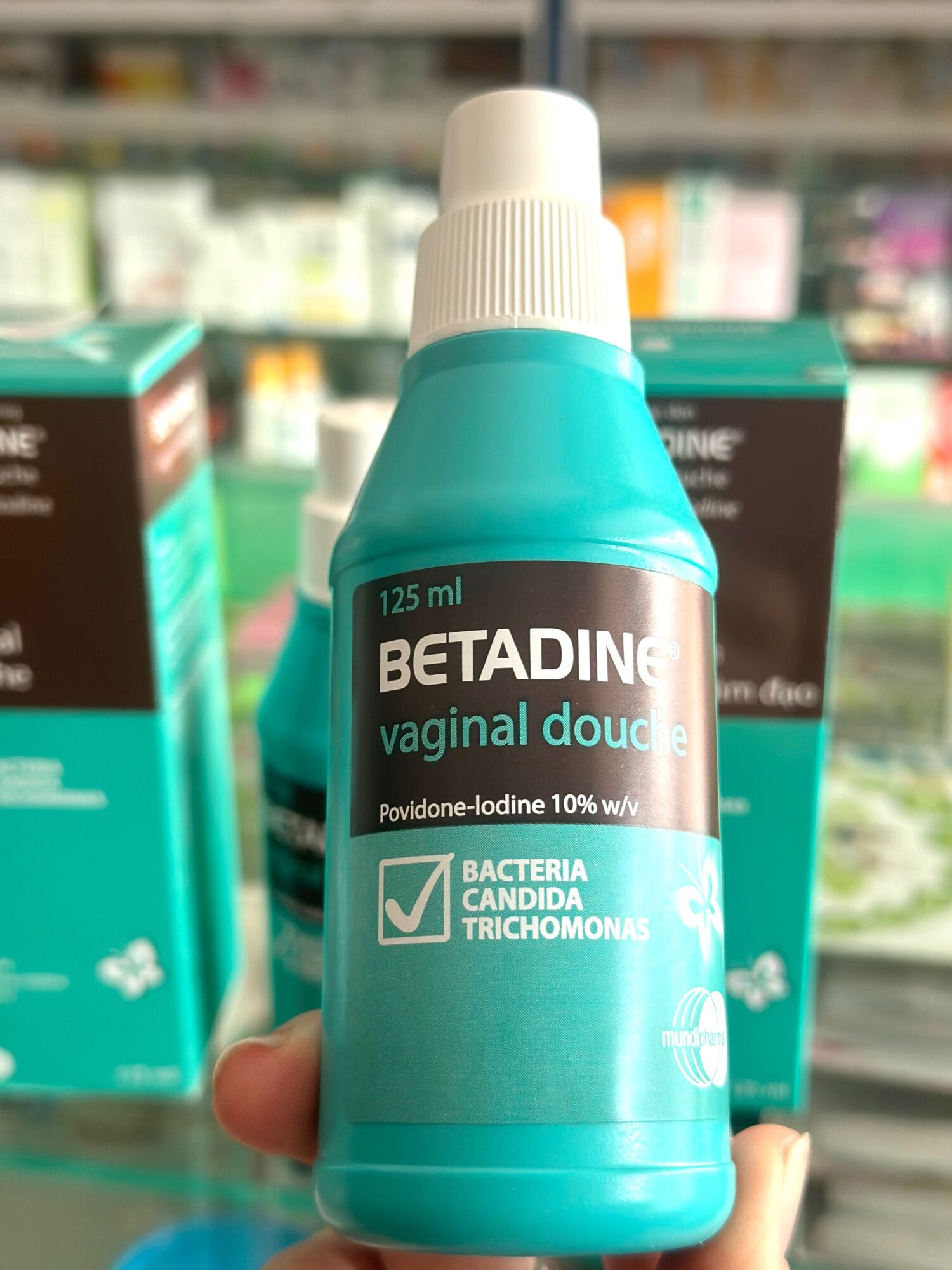 BETADINE DUNG DỊCH RỬA PHỤ KHOA CHAI 125ML