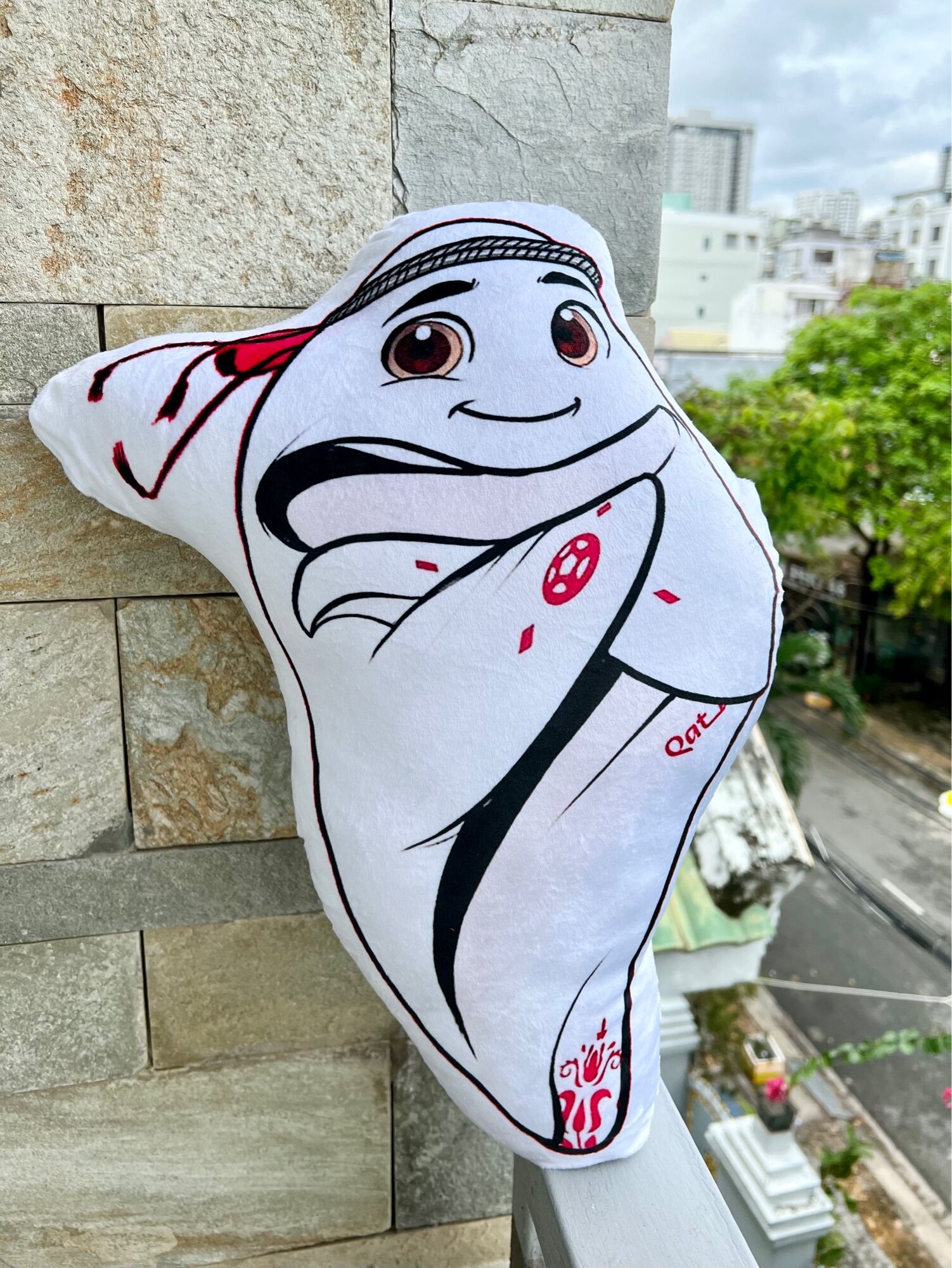 Gối ôm Linh vật World Cup dễ thương