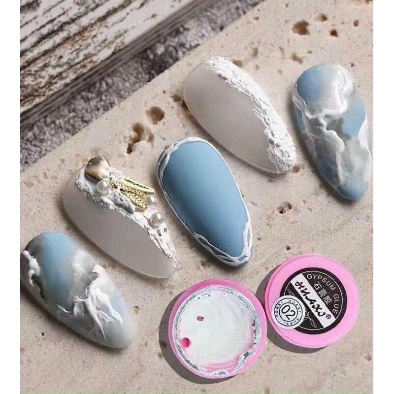 Gel vẽ xi măng, Gel xi măng đen trắng