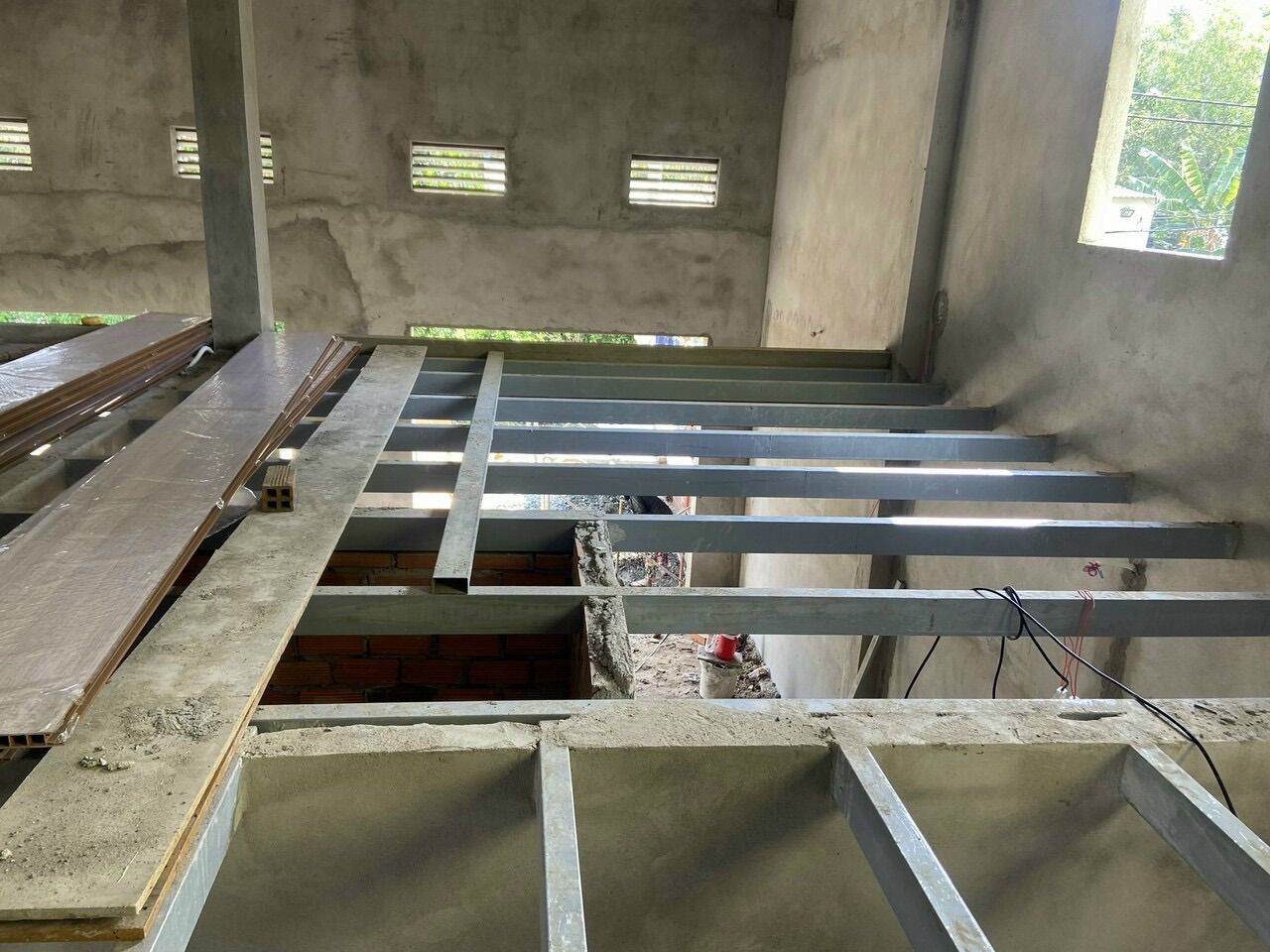 Tấm sàn nhựa chịu lực