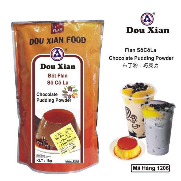 Bột Pudding Socola Dou Xian - 1 kg