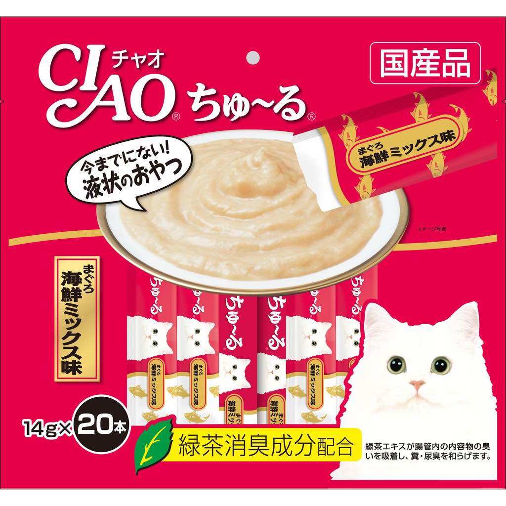 Súp Thưởng Ciao Churu Cho Mèo - Bịch 20 Thanh