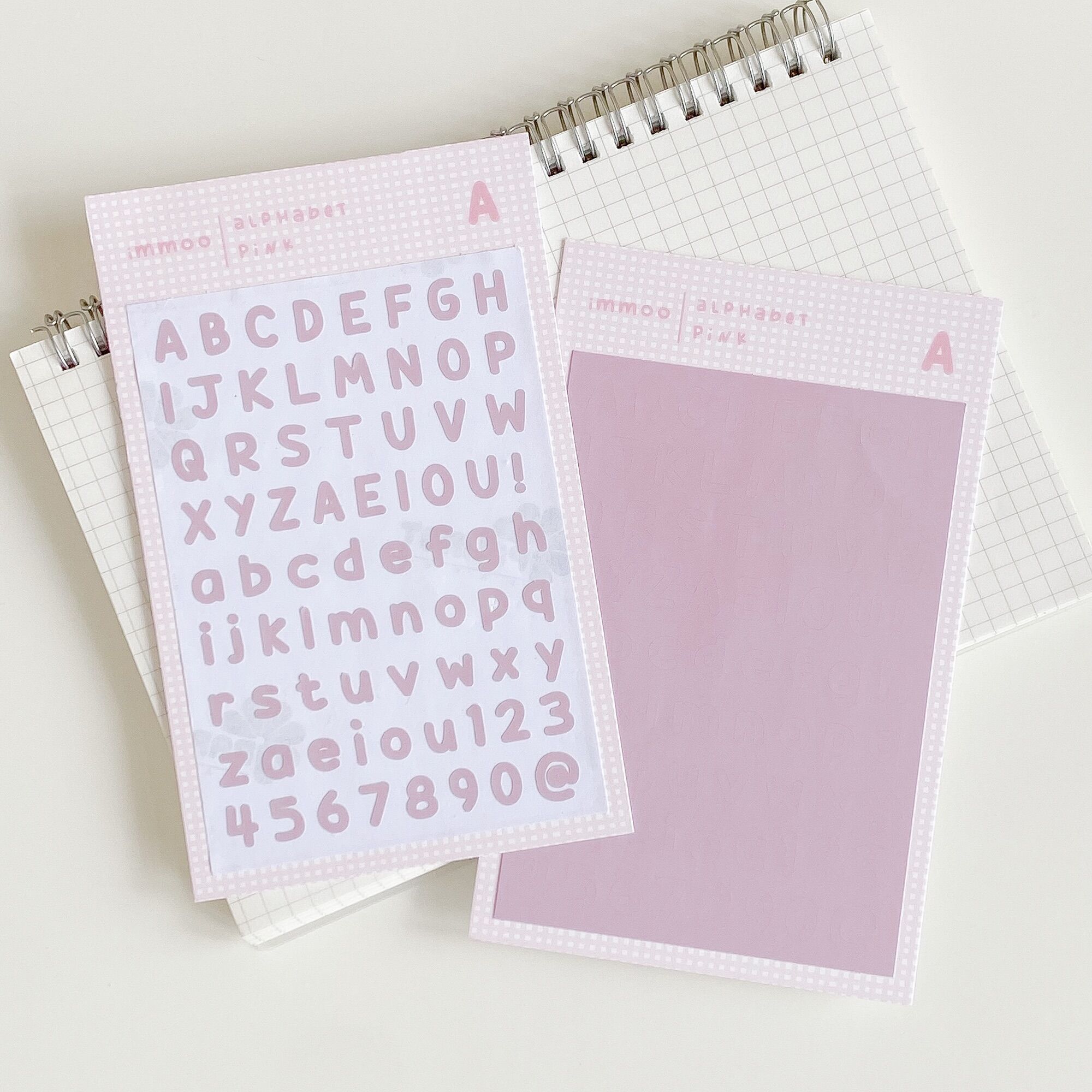 [HCM]Hình dán / Sticker Alphabet | immoo |