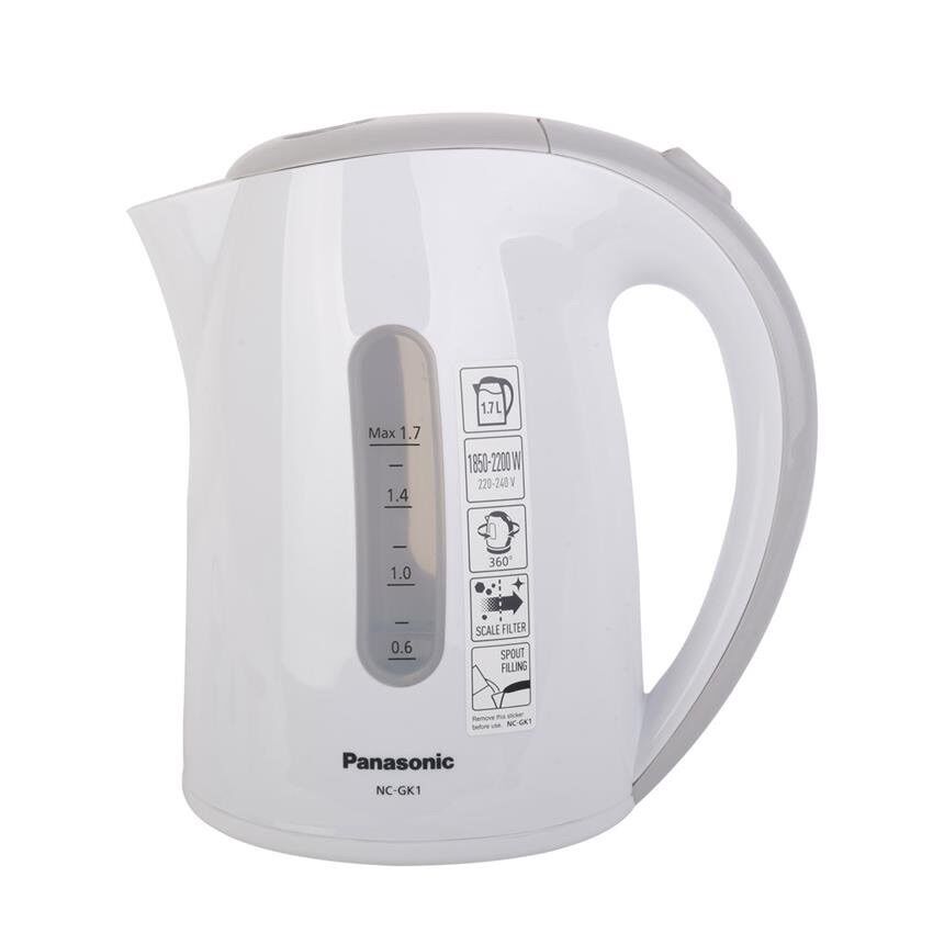 Bình đun siêu tốc Panasonic 1.7 lít NC-GK1WRA [HÀNG MỚI 100% BẢO HÀNH CHÍNH HÃNG 12 THÁNG]