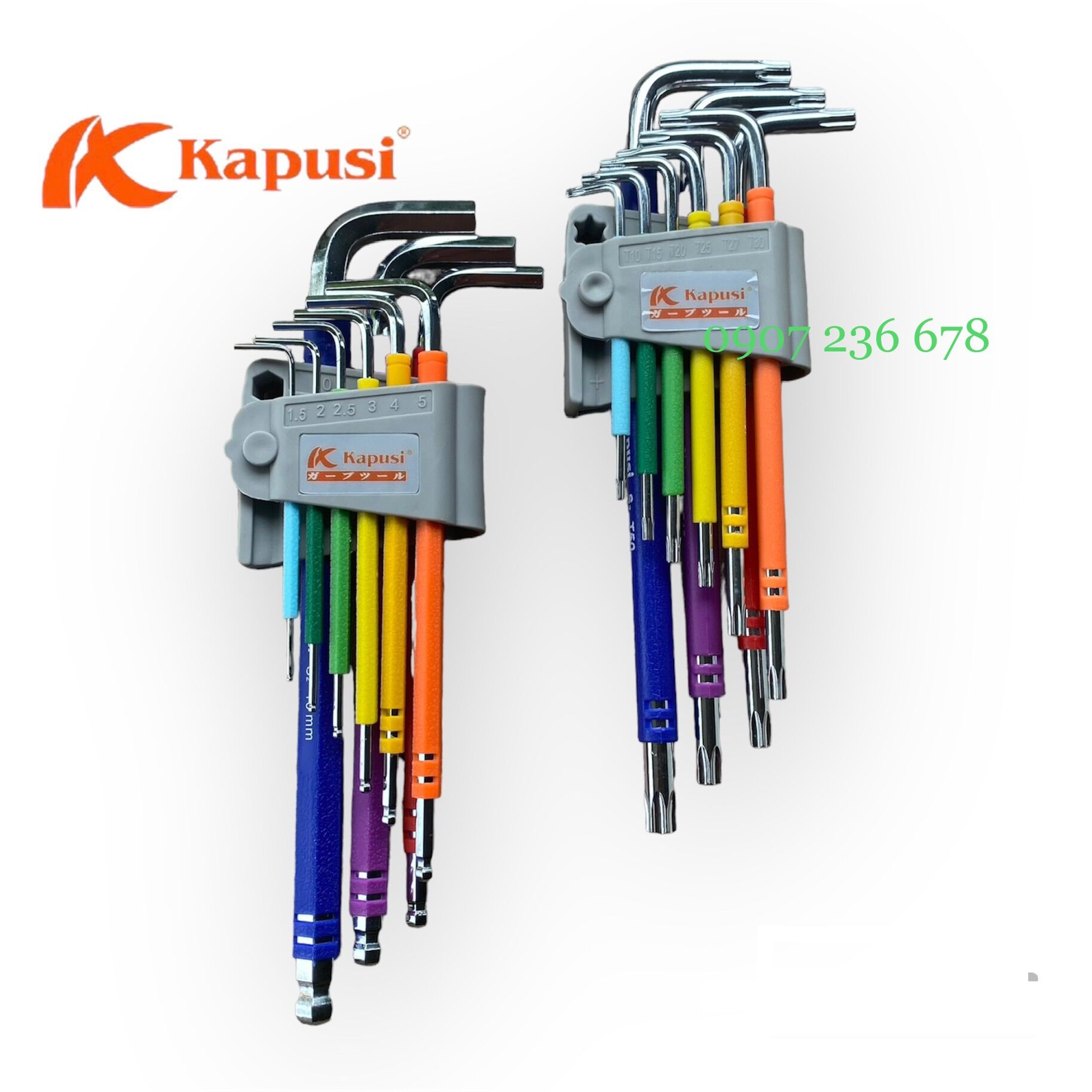 Bộ lục giác Kapusi Nhật Bản siêu bền, bộ hoa thị, bộ lục giác bông