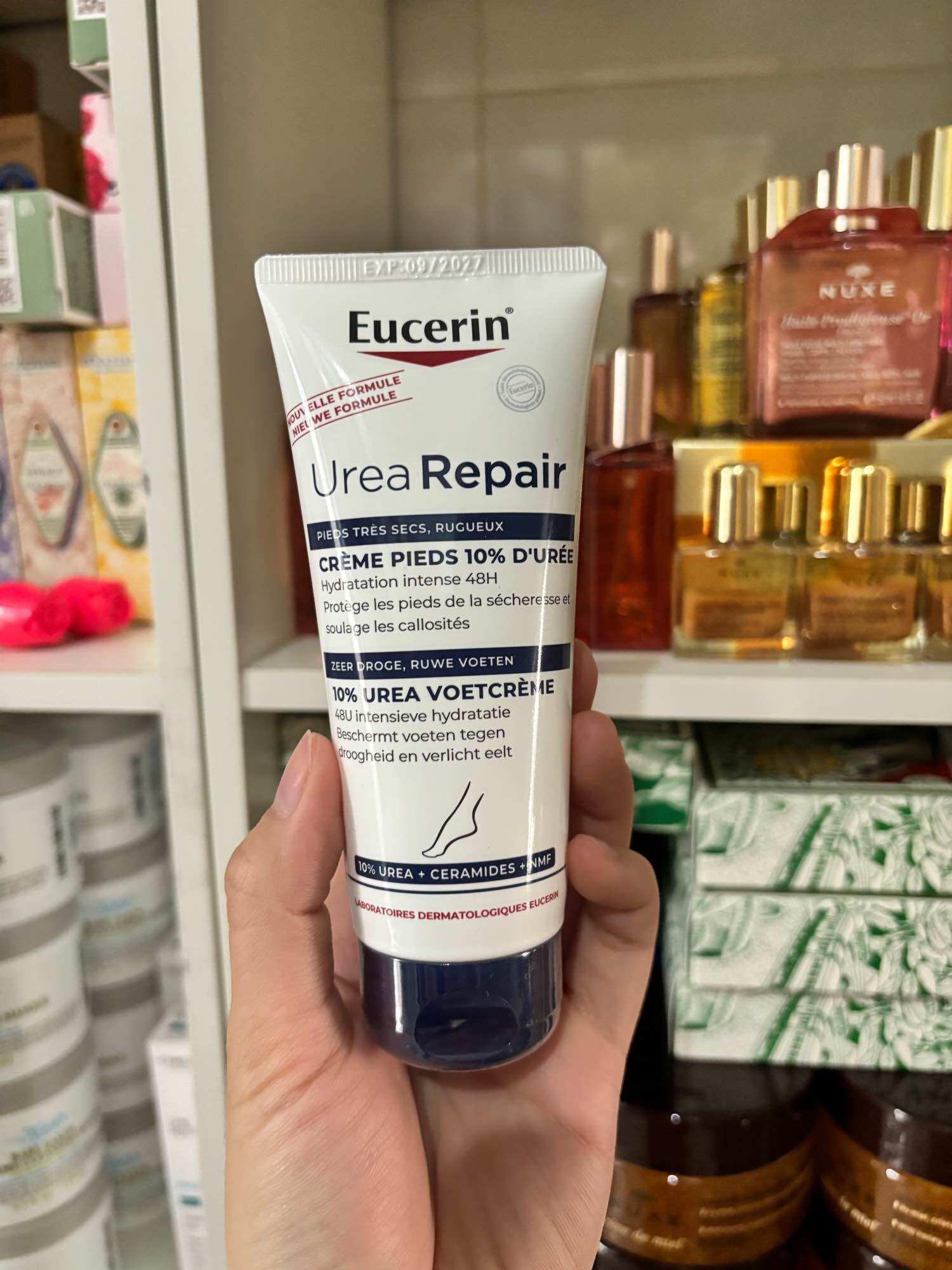 [HCM]Kem giảm nứt gót chân Eucerin 10% Urea Repair Plus