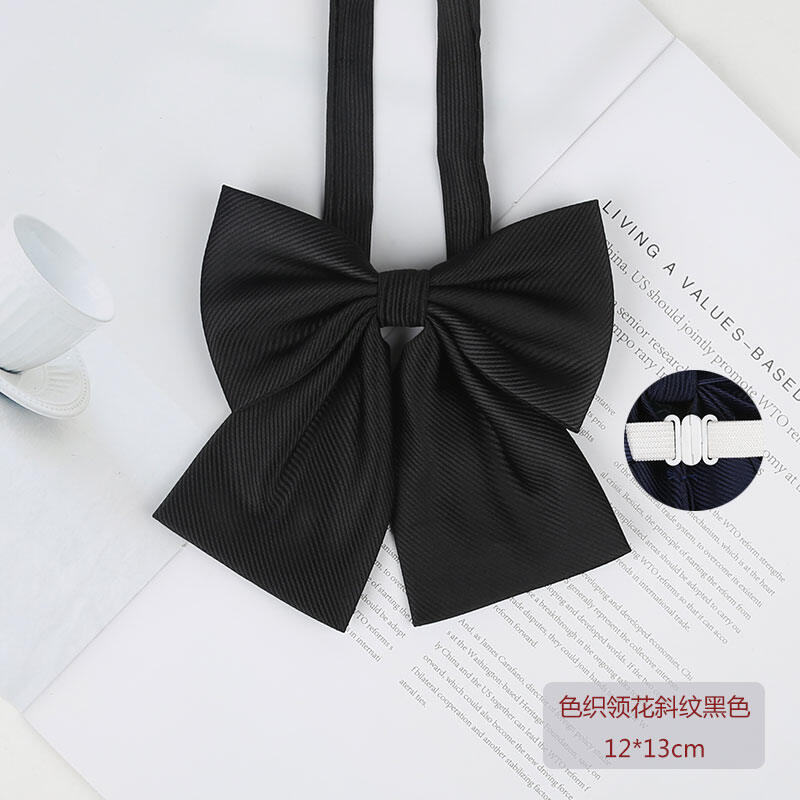 Japanese-style Korean-style Bowtie Women's Lace-up Bow Tie College Wind-Free Play JK Bowtie Bow Shirt Tie Sailor Suit
