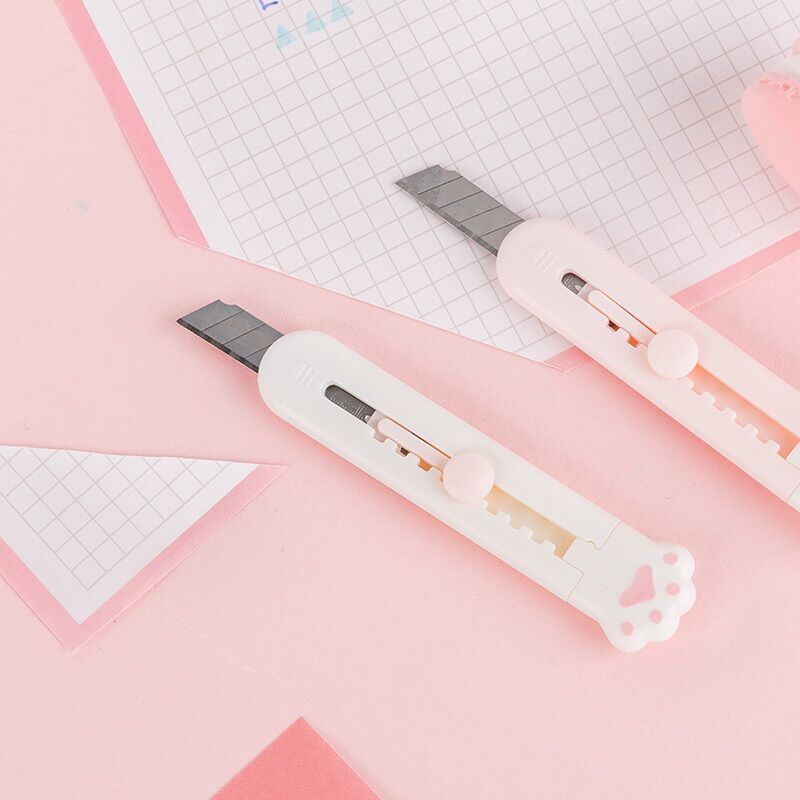 Dao rọc giấy chân mèo dễ thương