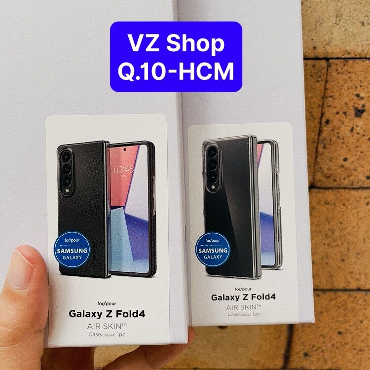 Chính hãng nguyên seal-Ốp mỏng nhẹ Spigen Air Skin cho Samsung Galaxy Z Fold4/ Z Fold 4 5G