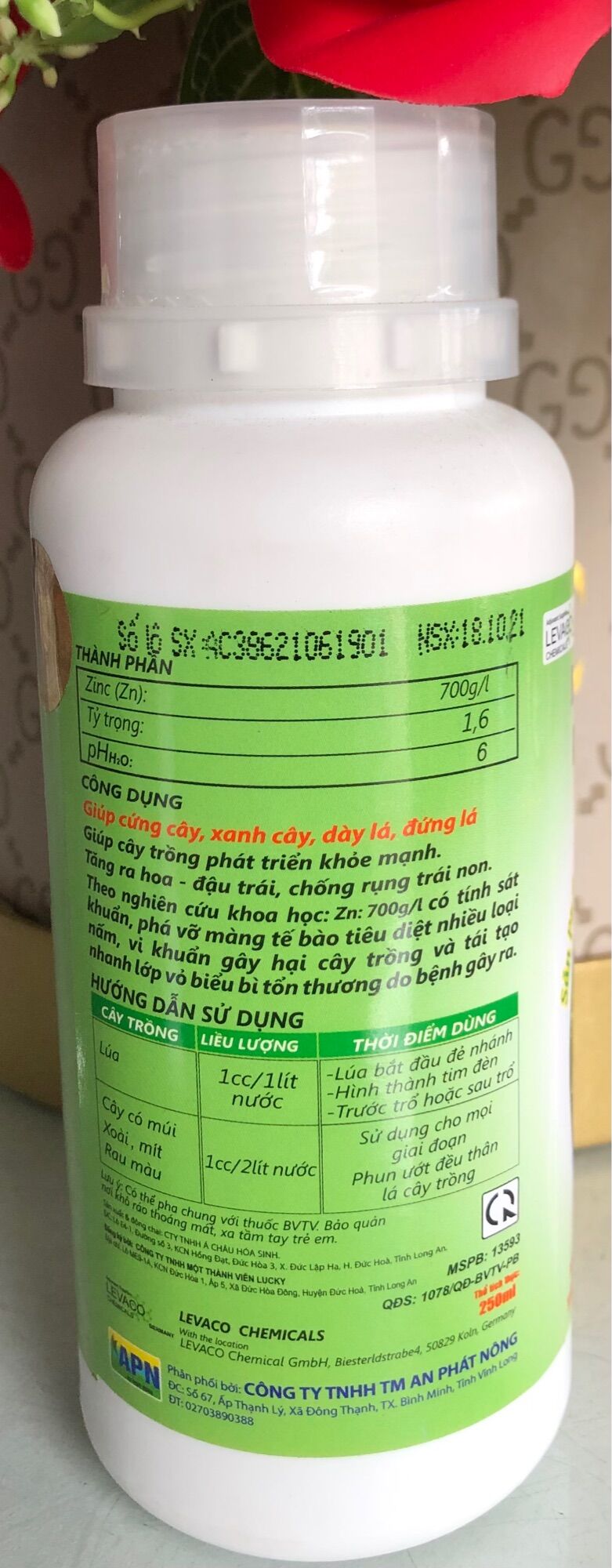 Nano Kẽm 700 - An Phát Nông