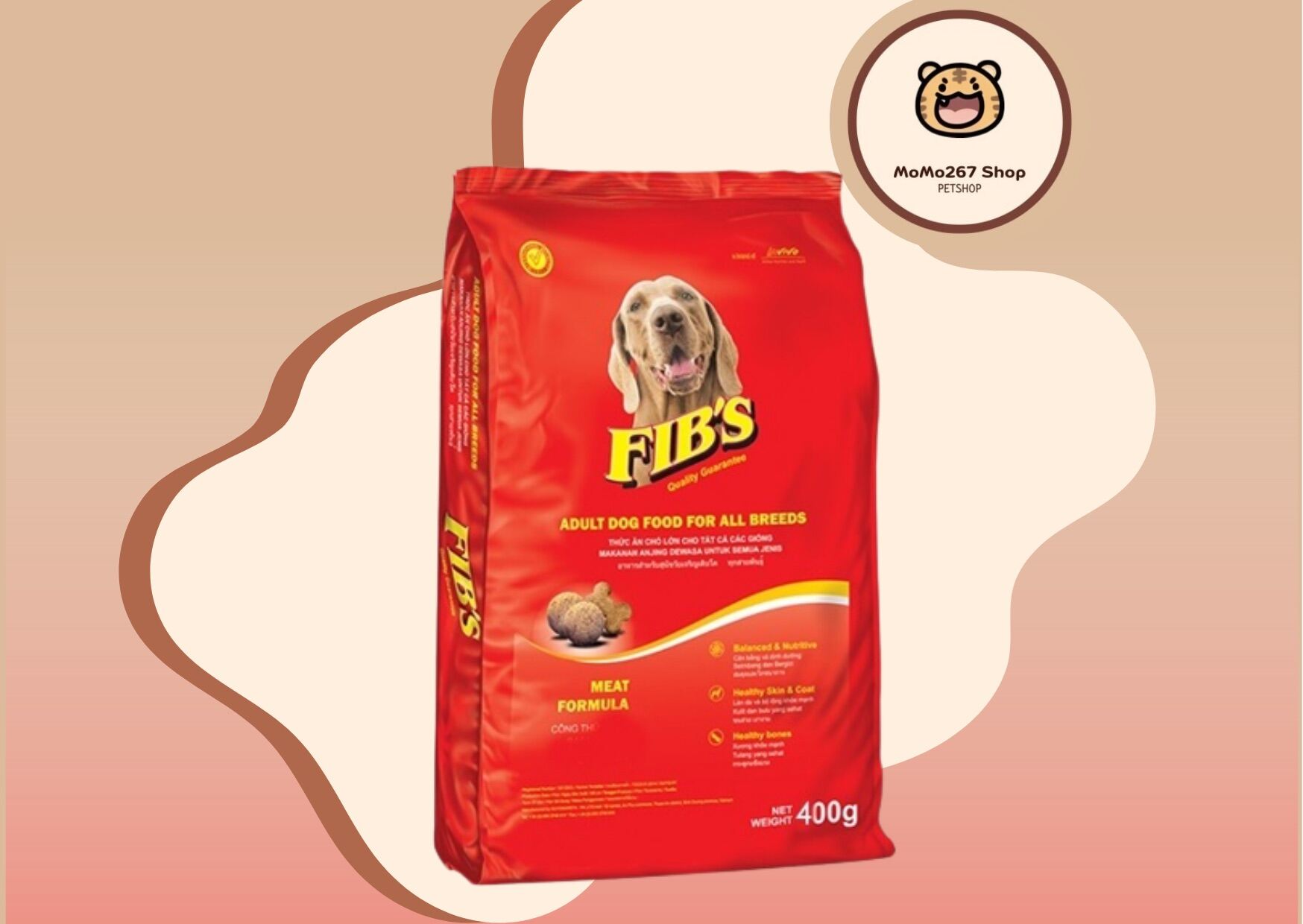 Gói 1.5kg - Thức Ăn cho chó Fibs
