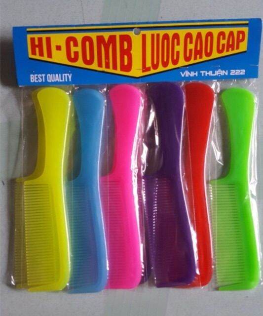 Lược nhựa nhiều màu giá rẻ