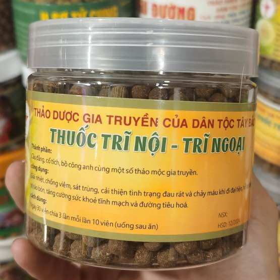 Viên Trĩ Nội-Trĩ Ngoại Dân Tộc Dao Đỏ