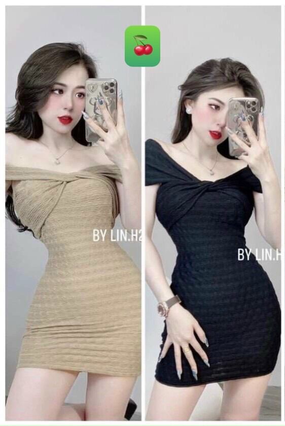 [HCM] ĐẦM BODY KIỂU BẸC VAI FROM DƯỚI 50KG