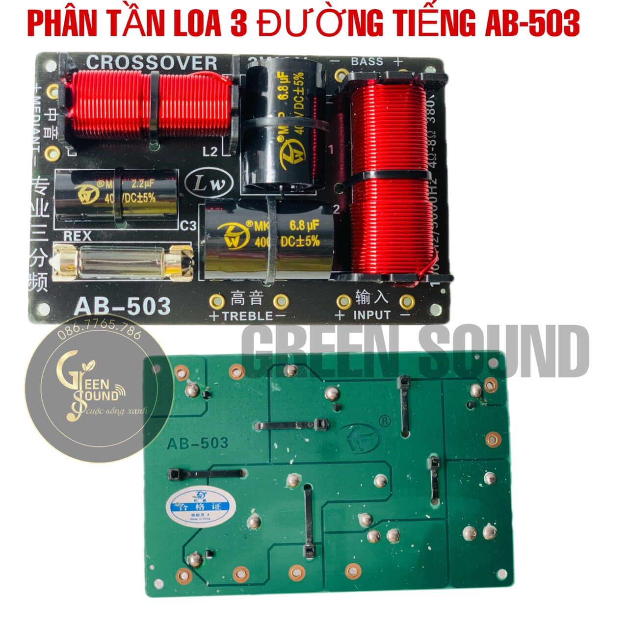 NK1 Mạch phân tần 3 đường tiếng AB-503 chất lượng cao