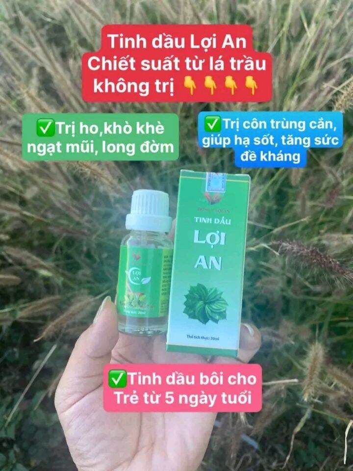 1 lọ tinh dầu lợi an