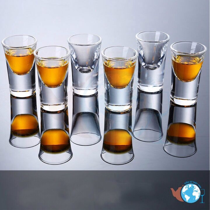 Ly SHOT thuỷ tinh 45ml - SHIP HOẢ TỐC