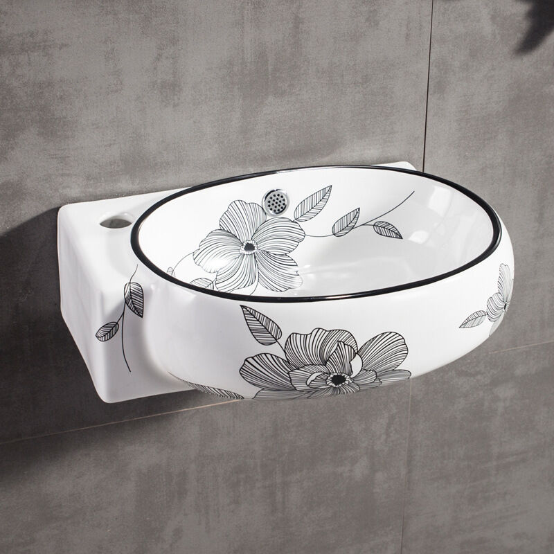 Bộ chậu lavabo treo tường hoặc góc Mini