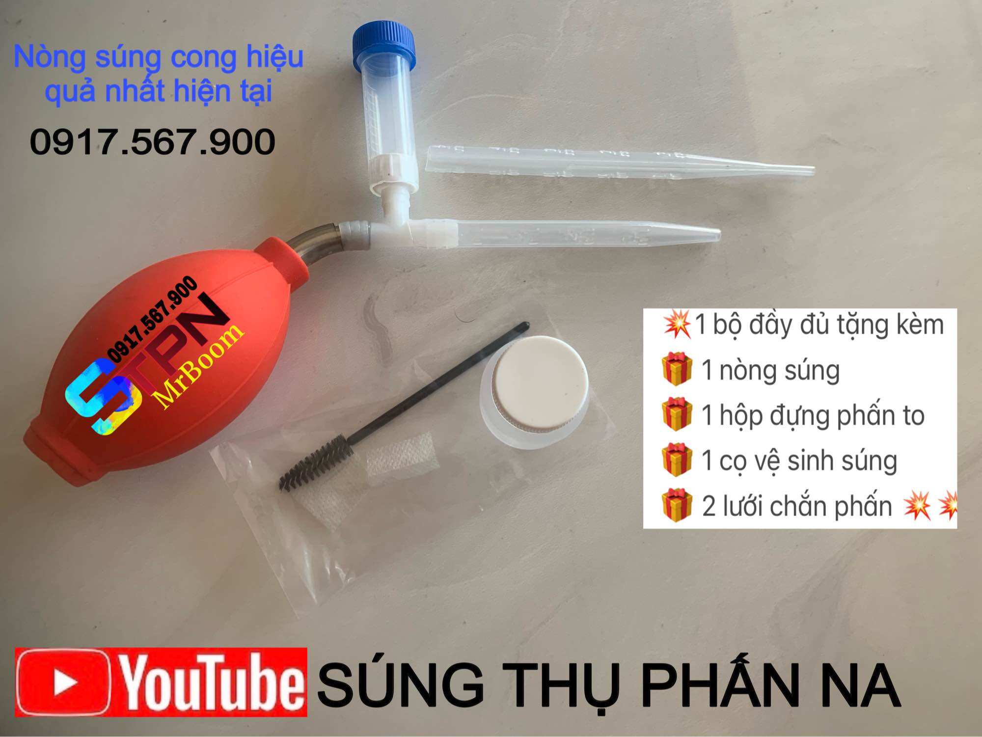 Dụng cụ thụ phấn mãng cầu (mua 2 miễn ship gọi sđt)