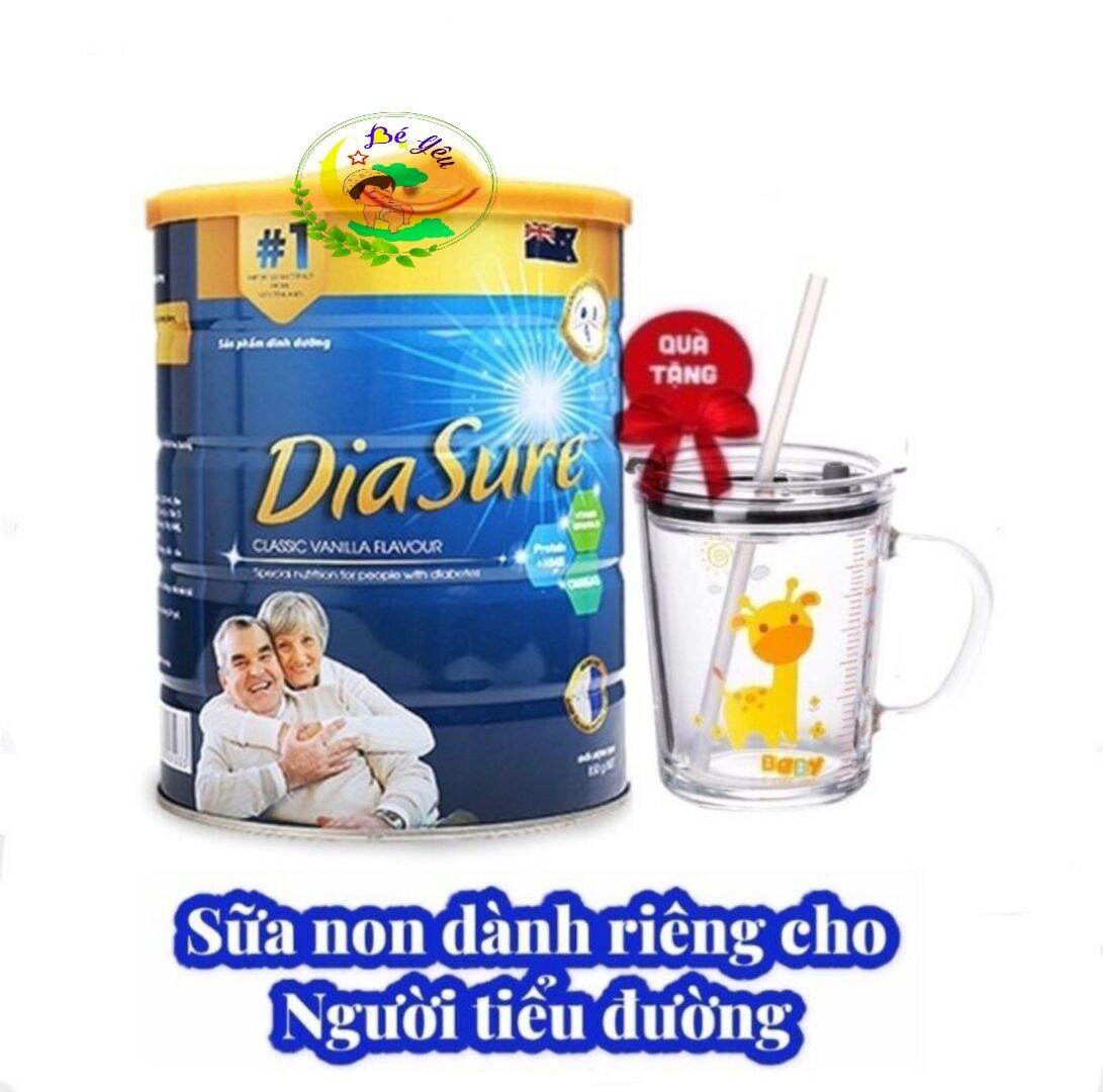 Sữa non diasure sữa diasure lon 850gr tặng ly