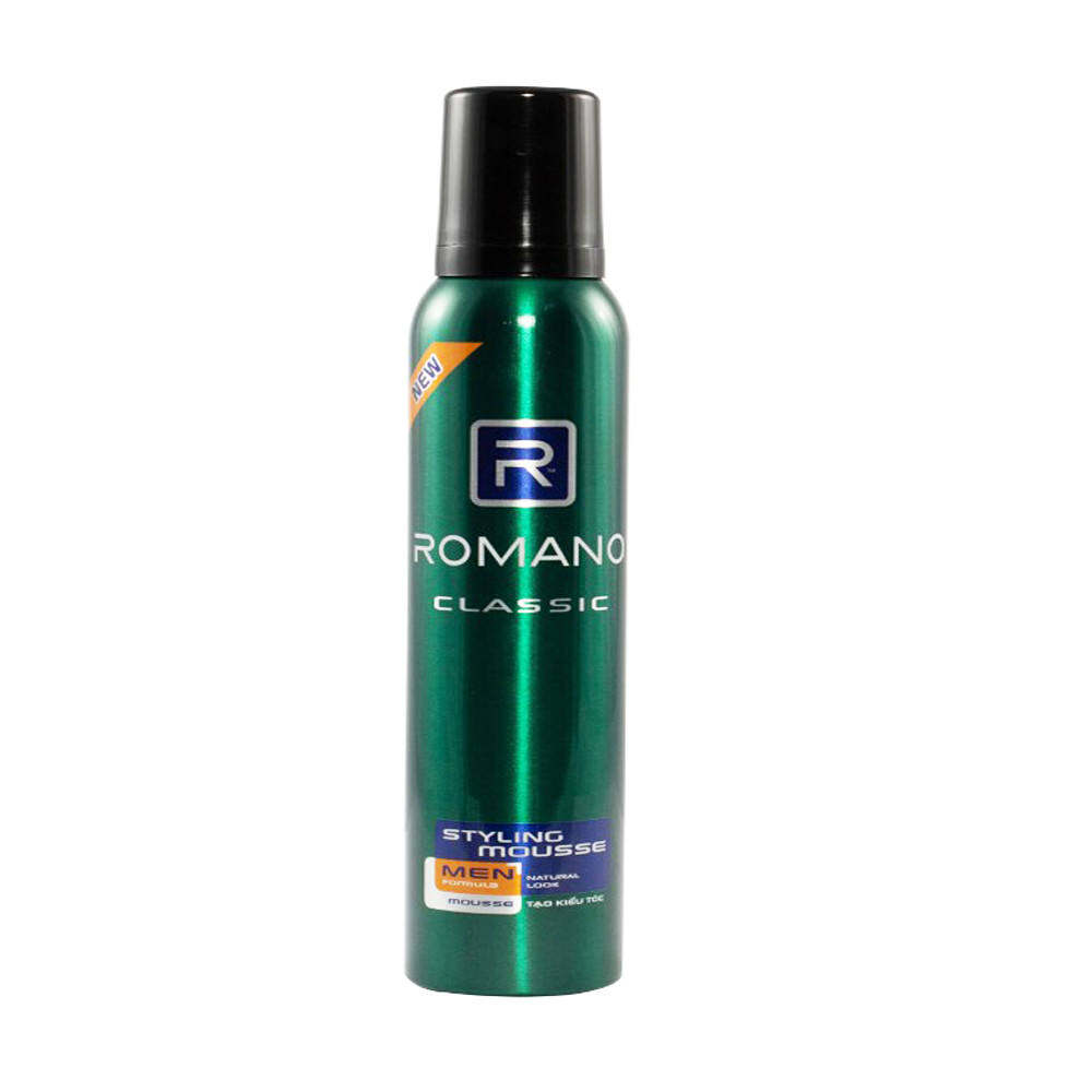 Romano keo xịt tóc tạo bọt Styling Mousse 175gr