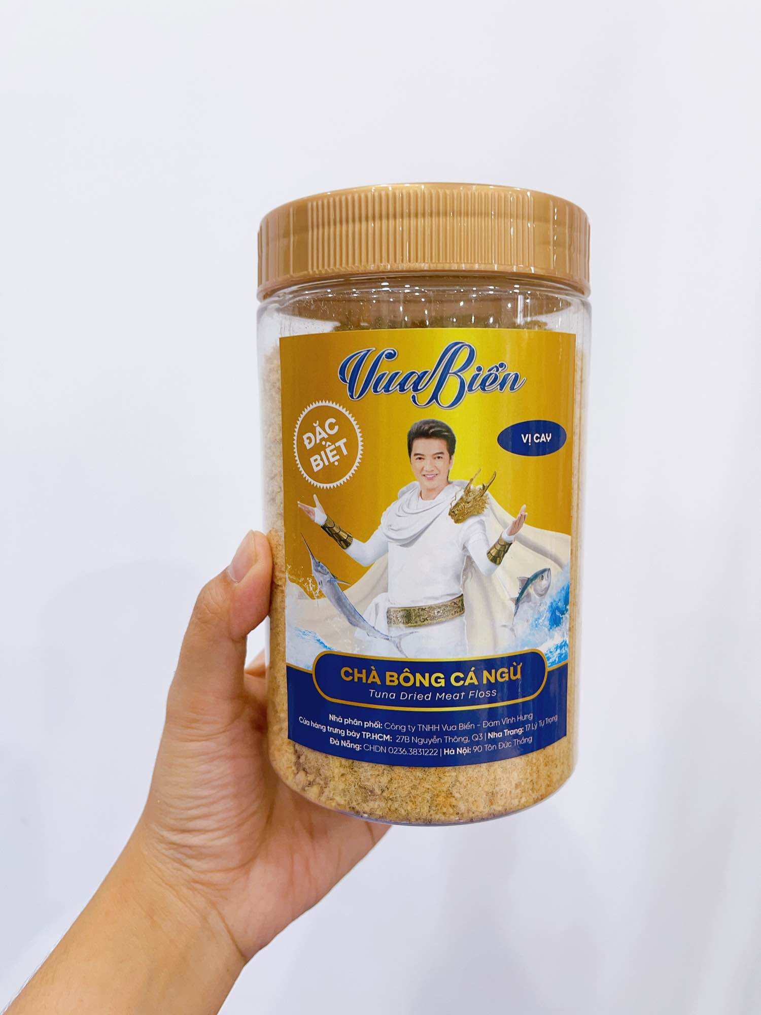 Chà bông cá ngừ cay 200gr