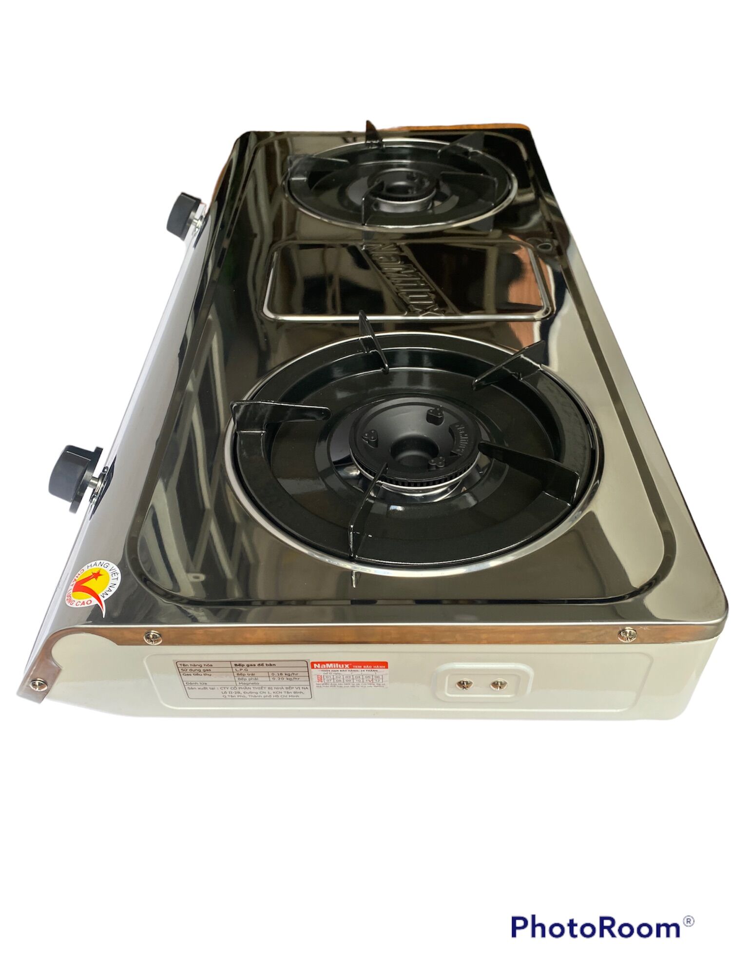 Bếp Gas Dương Namilux NA-682DSM – Mặt Inox Bền Đẹp, Tiết Kiệm Gas | Hàng Chính Hãng