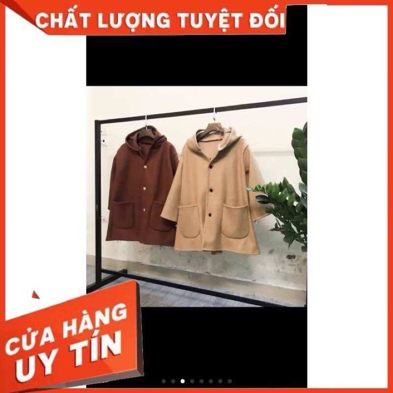 Áo khoác dạ cao cấp có đệm vai