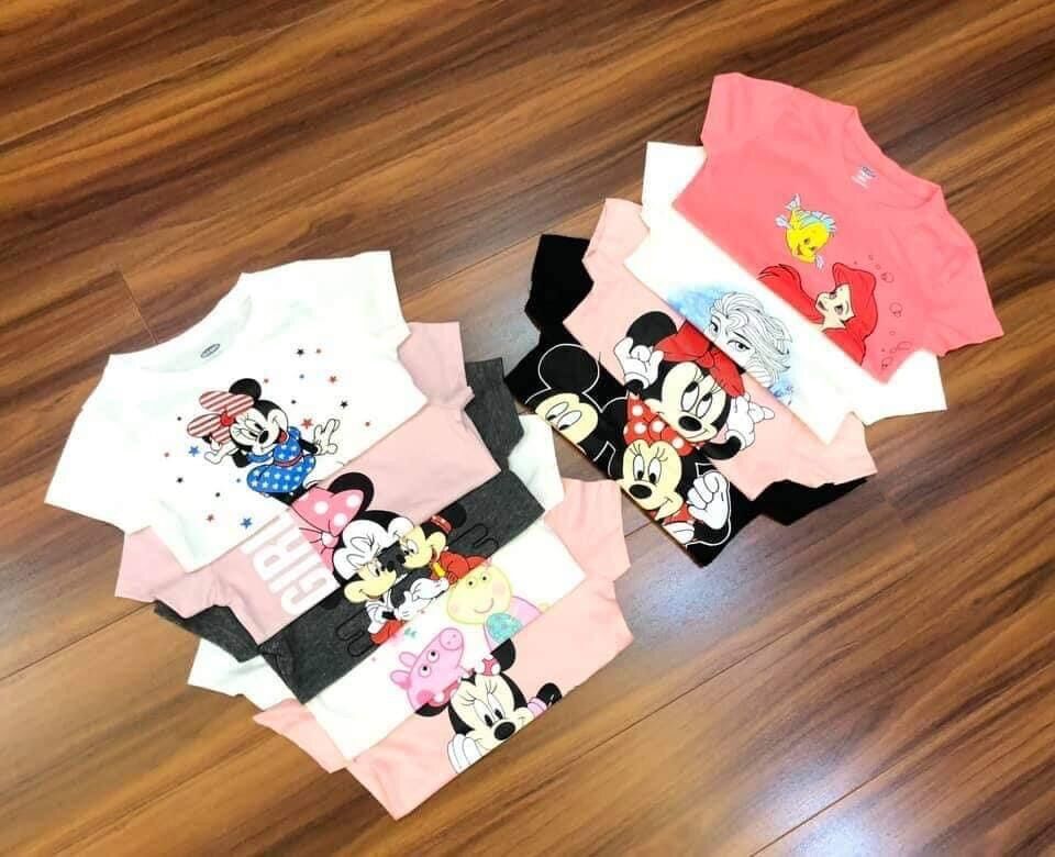 Set 3 áo bun bé gái - old navy